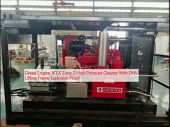 ডিজেল ইঞ্জিন ATEX জোন 2 ডিএনভি লিফটিং ফ্রেম বিস্ফোরণ প্রমাণ সহ উচ্চ চাপ ক্লিনার