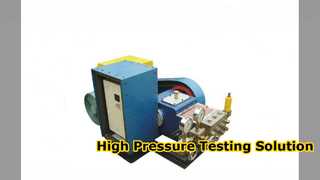 800bar হাইড্রো টেস্ট পাম্প প্রেসার টেস্টিং সিস্টেম