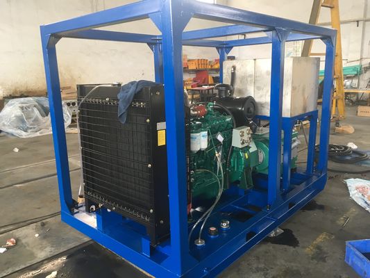 1150bar 90kw উচ্চ চাপ জল জেট পরিষ্কার পাম্প ঠান্ডা জল পরিষ্কার মেশিন