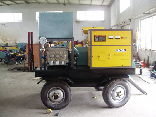 পাইপের জন্য 15000psi 75kw বৈদ্যুতিক হাইড্রো টেস্ট পাম্প উচ্চ চাপ পরীক্ষার ইউনিট