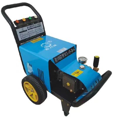 1.1KW -7.5KW মোটরযুক্ত হাইড্রো টেস্ট পাম্প পাইপলাইন হাইড্রো টেস্টিং ইকুইপমেন্ট ট্রলি টাইপ
