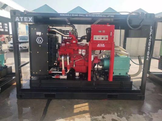 10000psi ATEX ZONE 2 উচ্চ চাপ পাম্প ইউনিট বিস্ফোরণ প্রতিরোধী জল পাম্প অফশোর