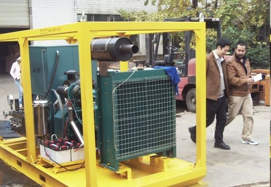 20000psi পোর্টেবল ডিজেল হাই প্রেসার ওয়াশার ক্লিনার হাইড্রো ব্লাস্টার ওয়াটার পাম্প