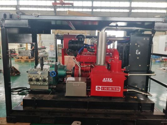 ডিজেল ইঞ্জিন ATEX জোন 2 ডিএনভি লিফটিং ফ্রেম বিস্ফোরণ প্রমাণ সহ উচ্চ চাপ ক্লিনার