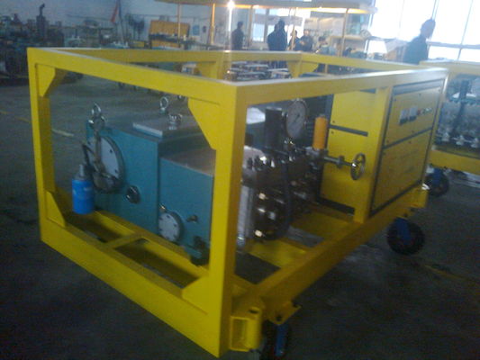 55kw 10000psi ইন্ডাস্ট্রিয়াল ওয়াটার জেট ক্লিনিং মেশিন ডিজেল ইঞ্জিন চালিত