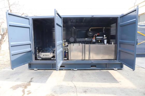 22000psi উচ্চ চাপ জল পাম্প রাস্তা চিহ্ন অপসারণের জন্য উচ্চ চাপ পাম্প